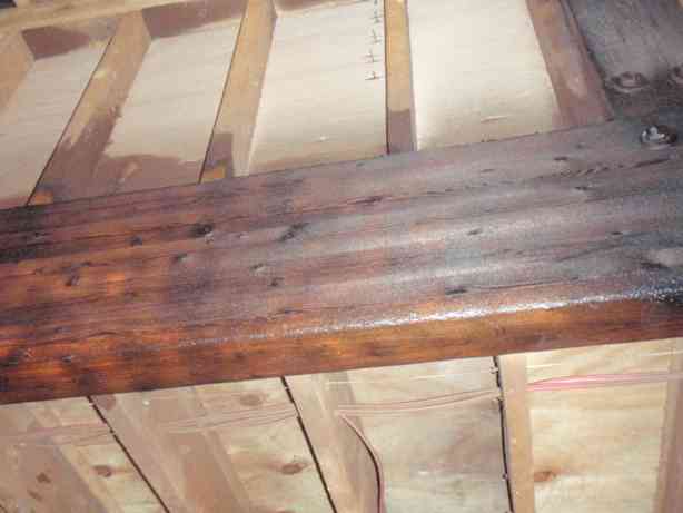 wood cleaning, fire damage, oak beam cleaning, beam cleaning, yorkshire, fire restoration