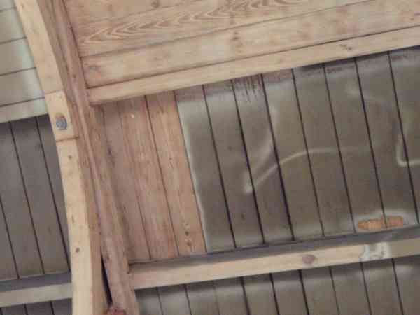 Wood Cleaning after Dry Blasting